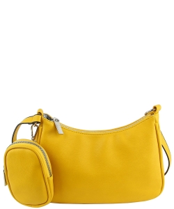 Fashion 2-in-1 Crossbody Bag LHU468 YELLOW